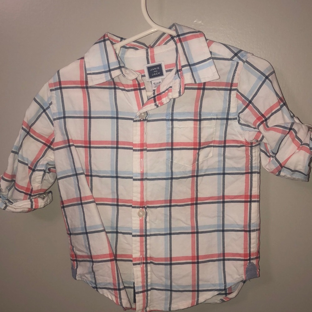 JANIE  AND JACK Button Down Shirt